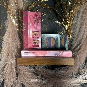 Mally Beauty Bundle- Mascara, Eyeliner, Eyeshadow trio-New